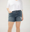 Suki Mid Rise Luxe Stretch Shorts Plus Size, , hi-res image number 3