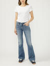Elyse Mid Rise Bootcut Jeans image number 0