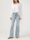 Suki Mid Rise Flare Leg Jeans image number 2