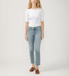 Suki Mid Rise Straight Crop Luxe Stretch Jeans, , hi-res image number 0