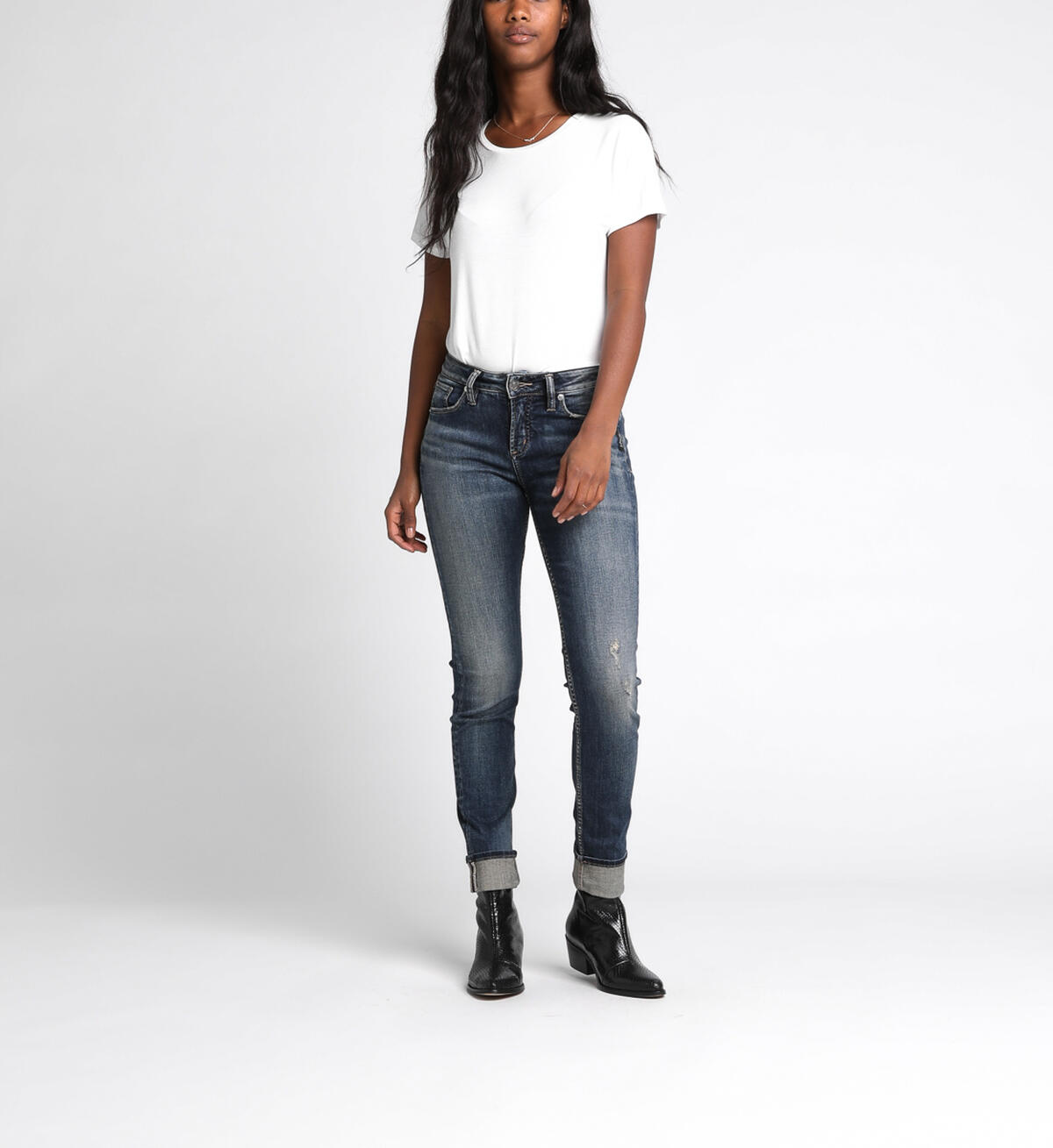 Avery Slim High Medium Wash, , hi-res image number 3