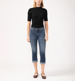 Suki Mid Rise Luxe Stretch Capri
