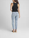 High Note High Rise Straight Crop Jeans image number 1
