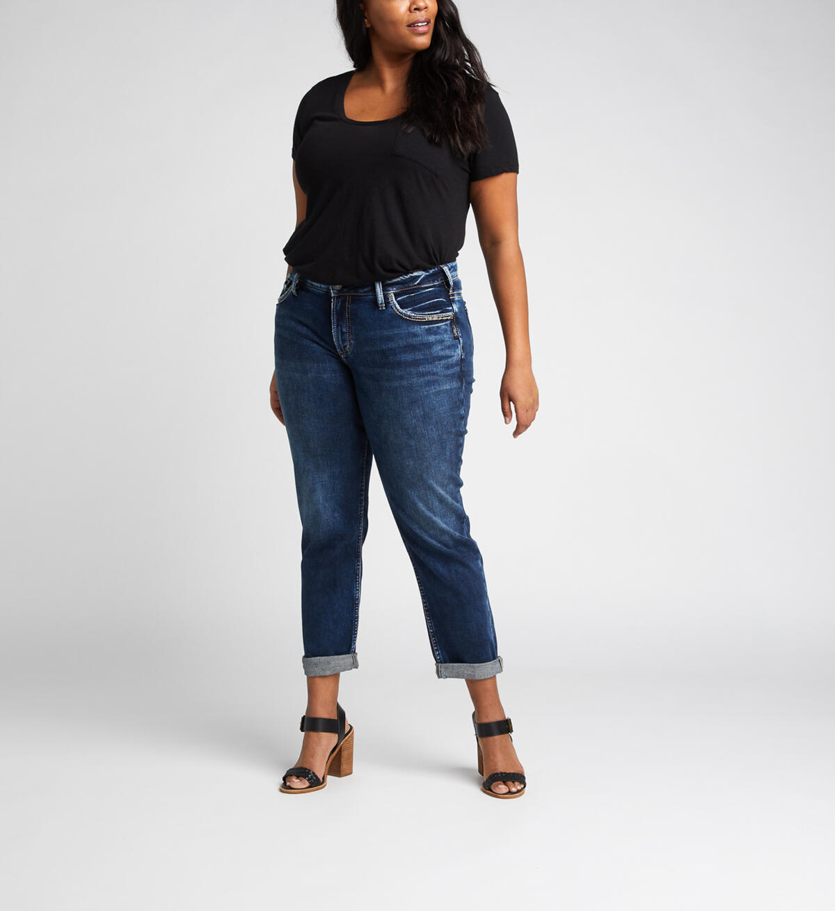 Mid-Rise Boyfriend Jeans, , hi-res image number 3