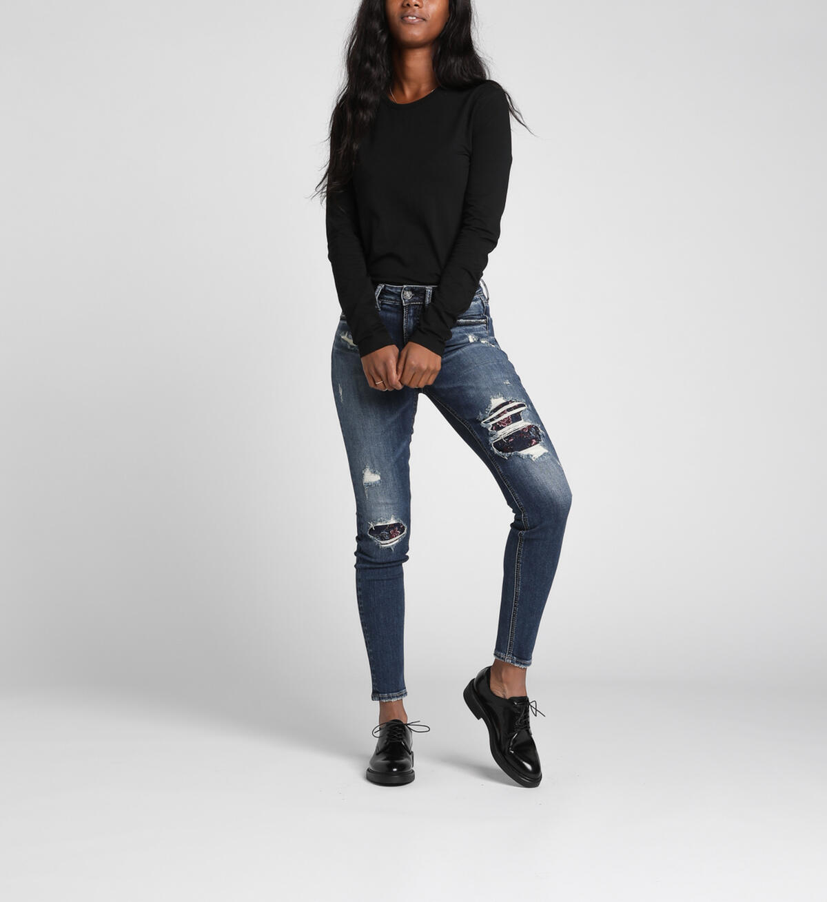 Avery High Rise Skinny Leg Jeans Final Sale, , hi-res image number 3