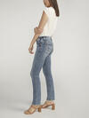 Elyse Mid Rise Straight Leg Jeans image number 2