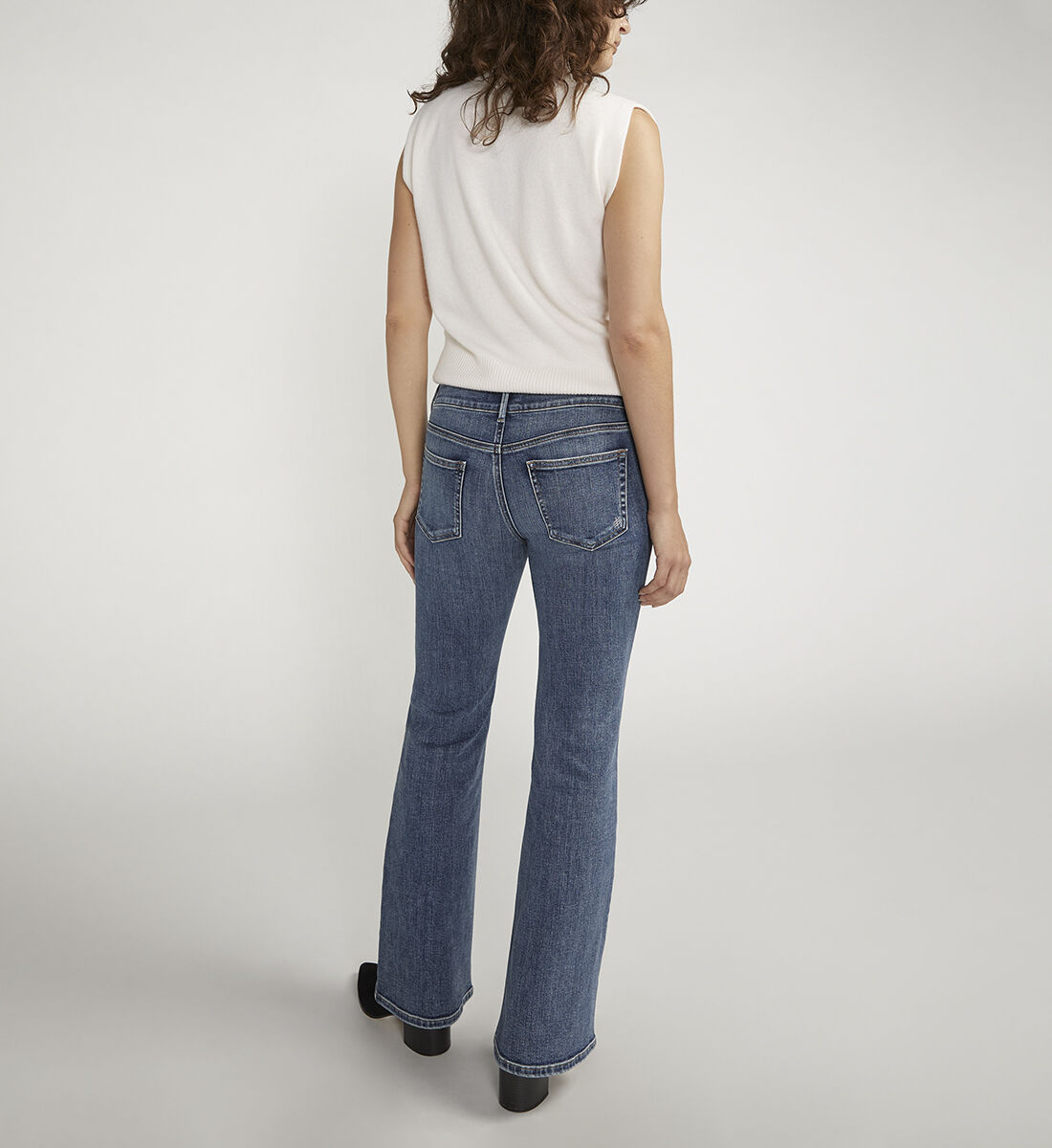 Low rise store bell bottom jeans