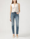 Avery High Rise Straight Leg Jeans image number 4