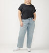 90s Relaxed Mid Rise Straight Leg Jeans Plus Size, , hi-res image number 0