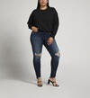 Avery High Rise Skinny Jeans Plus Size, Indigo, hi-res image number 0