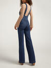 70s Flare Leg Overall Jeans image number 1