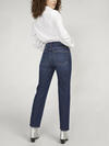 Highly Desirable High Rise Slim Straight Leg Jeans image number 1