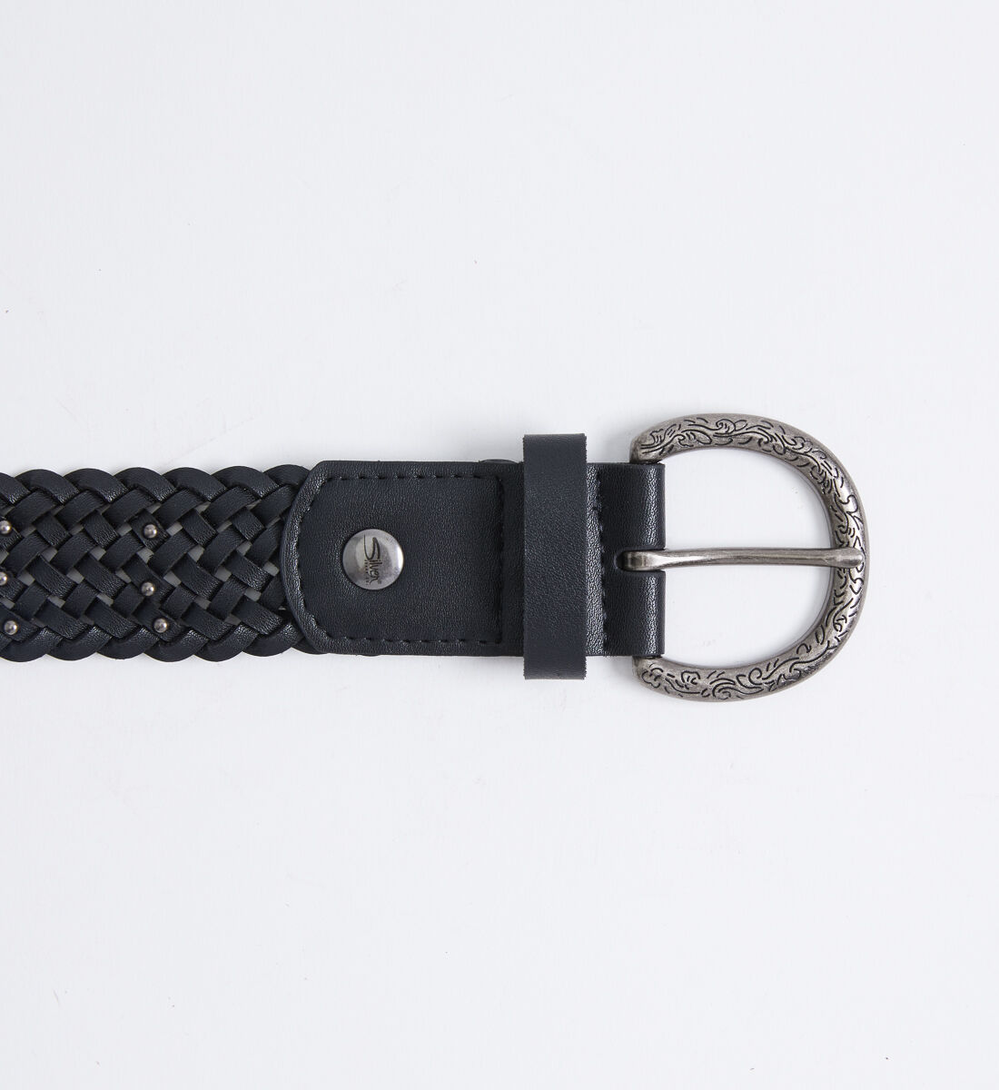 Buy Womens Braided Belt for CAD 50.00 Silver Jeans CA New
