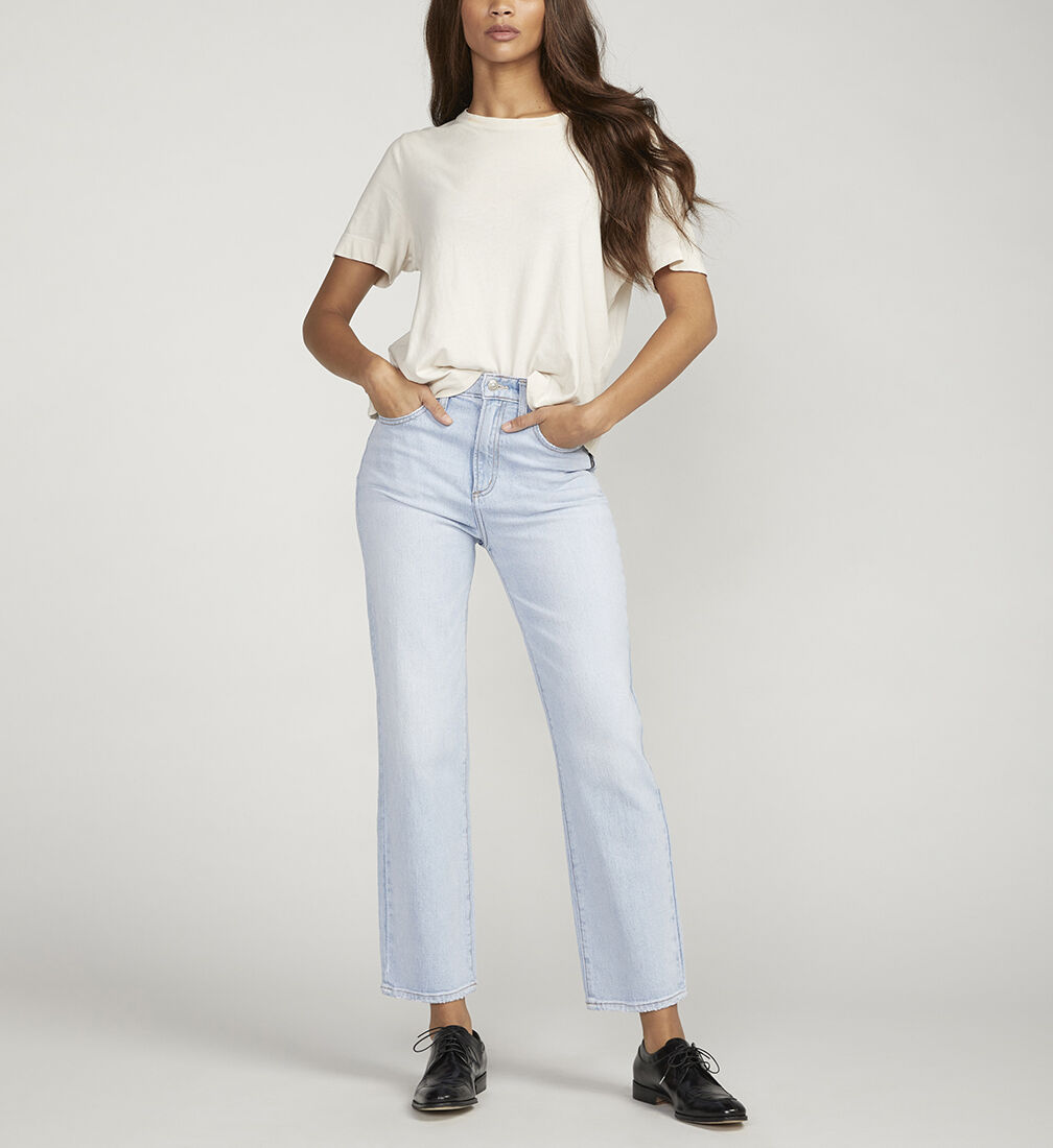 Straight leg jeans store cheap