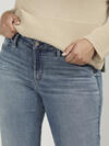 Suki Mid Rise Slim Bootcut Jeans Plus Size image number 3