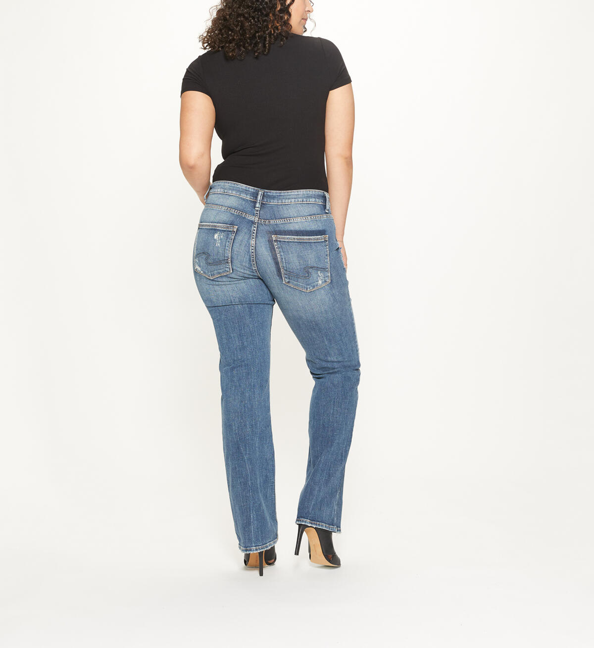 Suki Slim Boot Mid Rise Medium Wash, , hi-res image number 1
