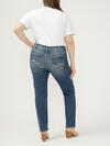 Elyse Mid Rise Straight Leg Jeans Plus Size image number 1