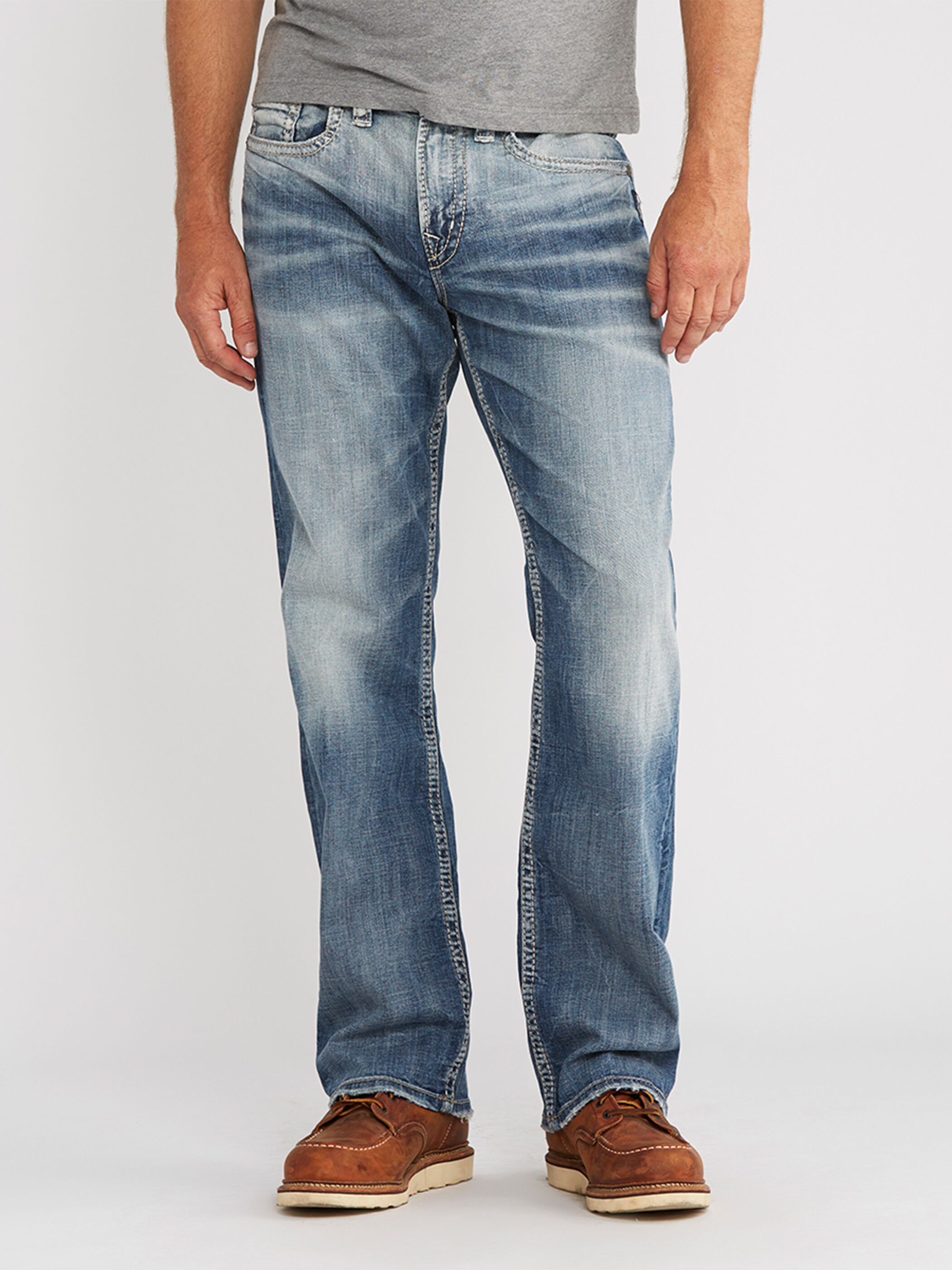 Men's Craig Classic Fit Bootcut Jeans (Indigo) Size 29 by Silver Jeans