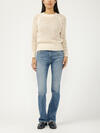 Avery High Rise Slim Bootcut Jeans image number 0