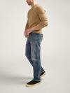 Eddie Athletic Fit Tapered Leg Jeans image number 2