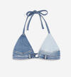Limited Edition Denim Bralette, , hi-res image number 1
