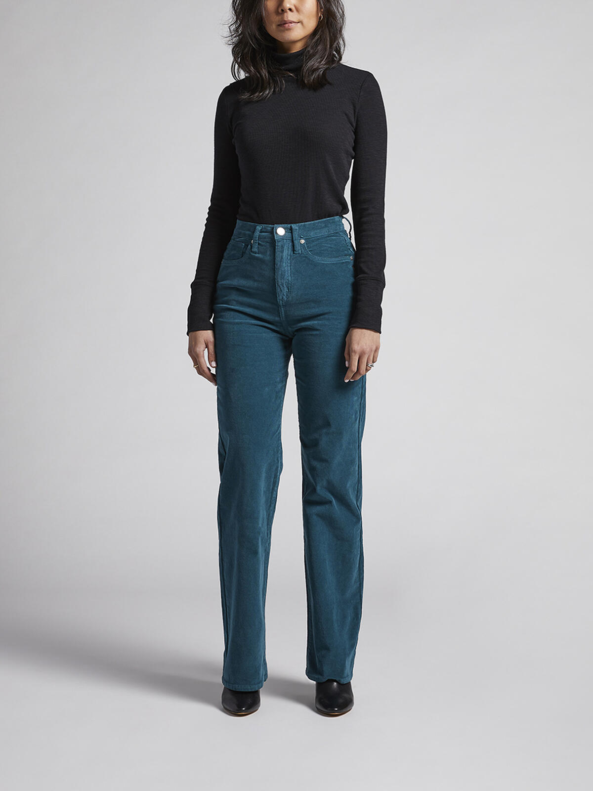 Highly Desirable High Rise Trouser Leg Pants image number 0