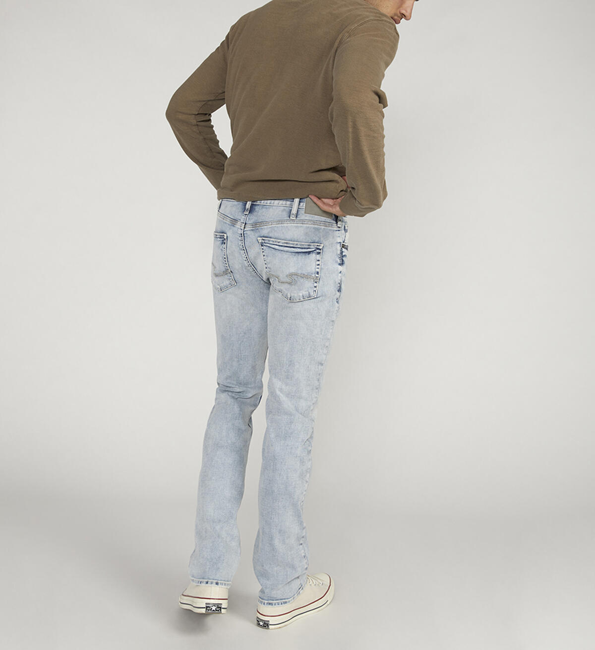 Allan Slim Fit Straight Leg Jeans, Indigo, hi-res image number 1