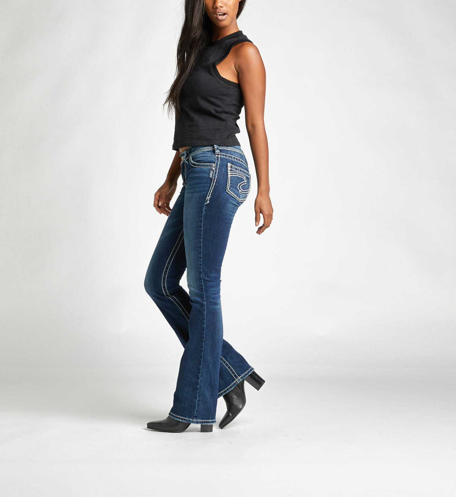 Buy Suki Mid Rise Bootcut Jeans for CAD 118.00