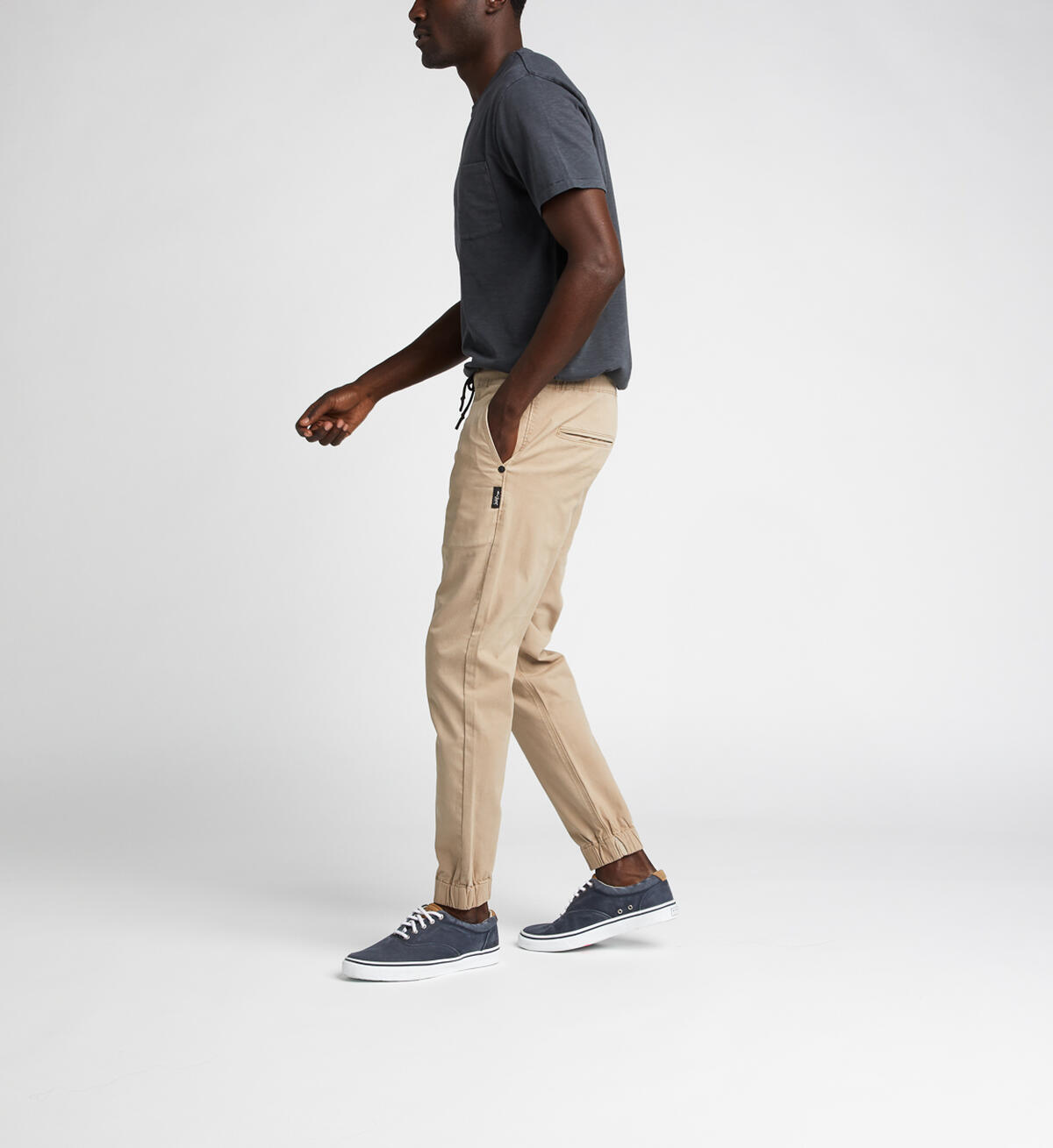 Fowler Color Wash Jogger Final Sale, Khaki, hi-res image number 2