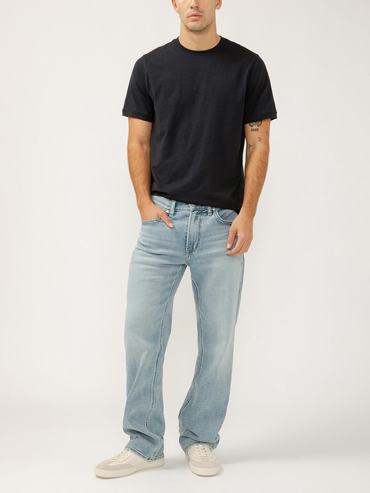 Gordie Relaxed Fit Straight Leg Jeans image number 0