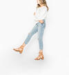 Aiko Slim Crop Light Wash, , hi-res image number 2