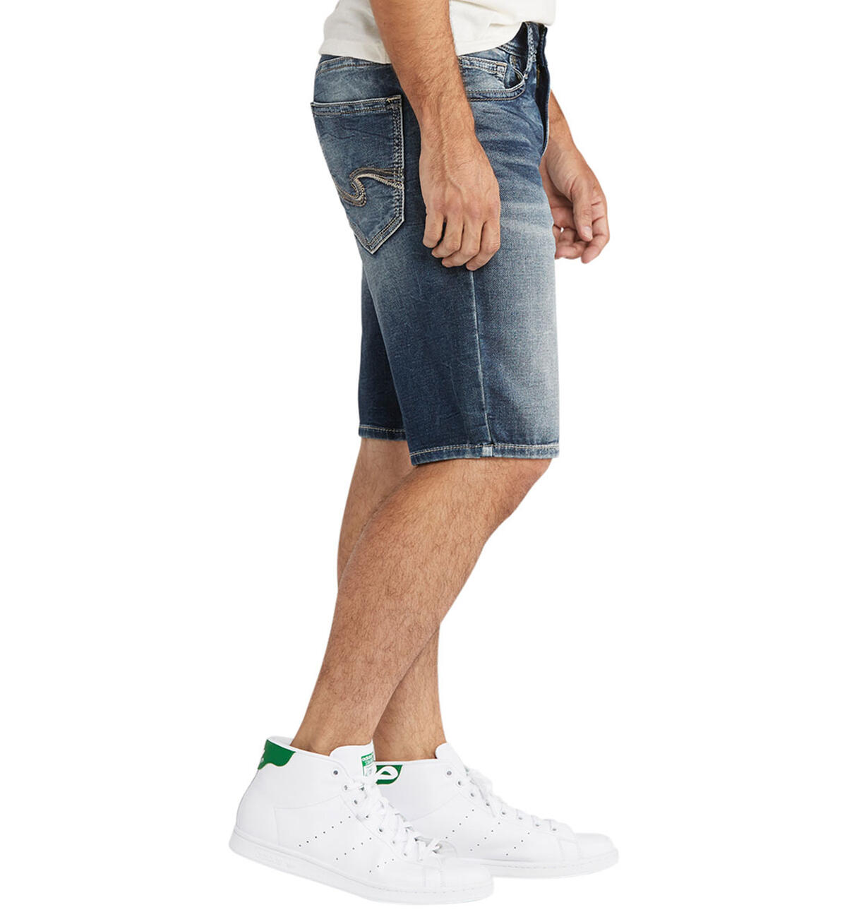Zac Short Dark Wash, , hi-res image number 2