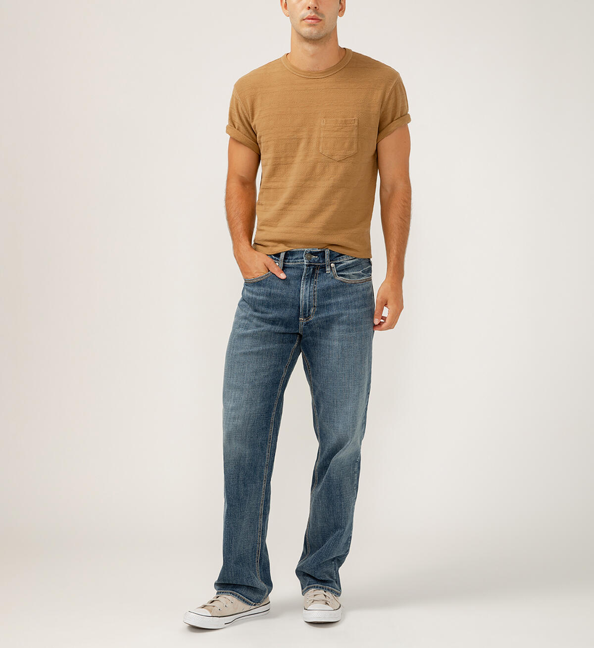 Gordie Relaxed Fit Straight Leg Jeans, , hi-res image number 0