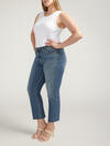 Most Wanted Mid Rise Straight Jeans Plus Size image number 2