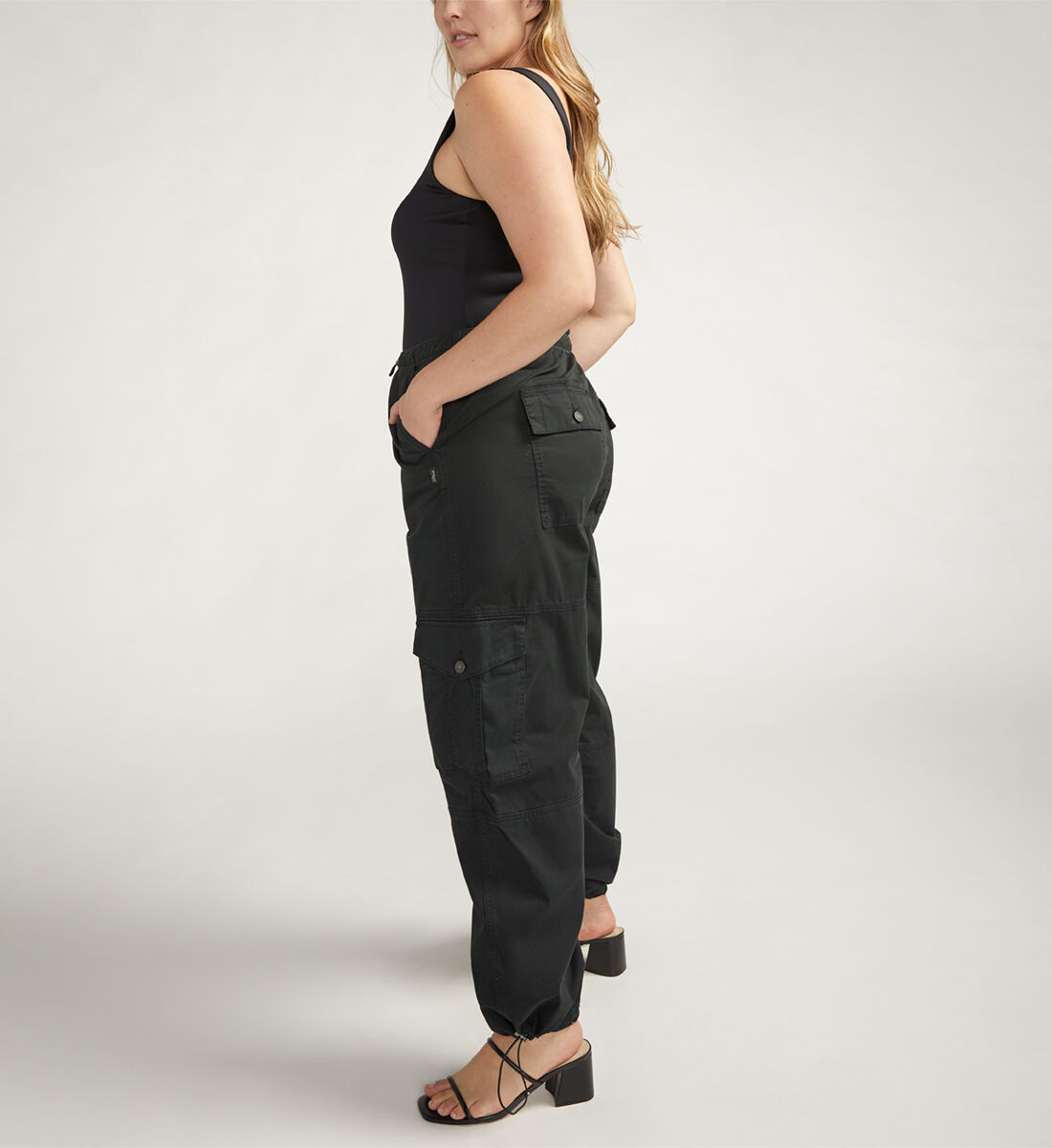 Buy Parachute Cargo Pant Plus Size for CAD 61.00 Silver Jeans CA New