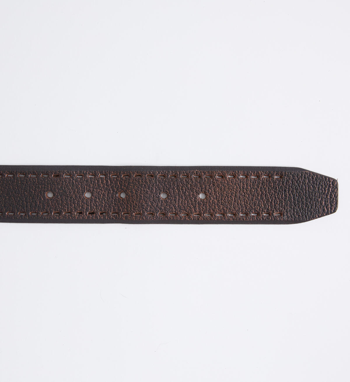 Pebbled Leather Mens Belt, , hi-res image number 1