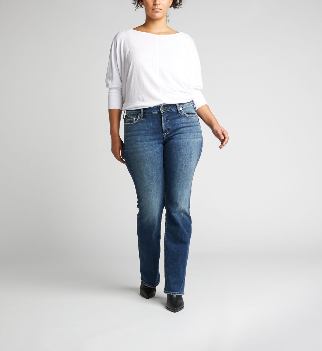 Silver jeans suki slim boot sales