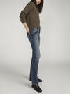 Elyse Mid Rise Slim Bootcut Jeans image number 2