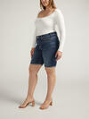 Suki Mid Rise Bermuda Shorts Plus Size image number 2