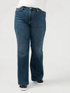 Isbister High Rise Flare Luxe Stretch Jeans Plus Size image number 3