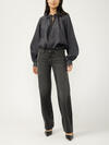 Loose & Low Rise Straight Leg Jeans image number 0
