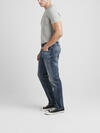 Eddie Relaxed Fit Tapered Leg Jeans image number 2