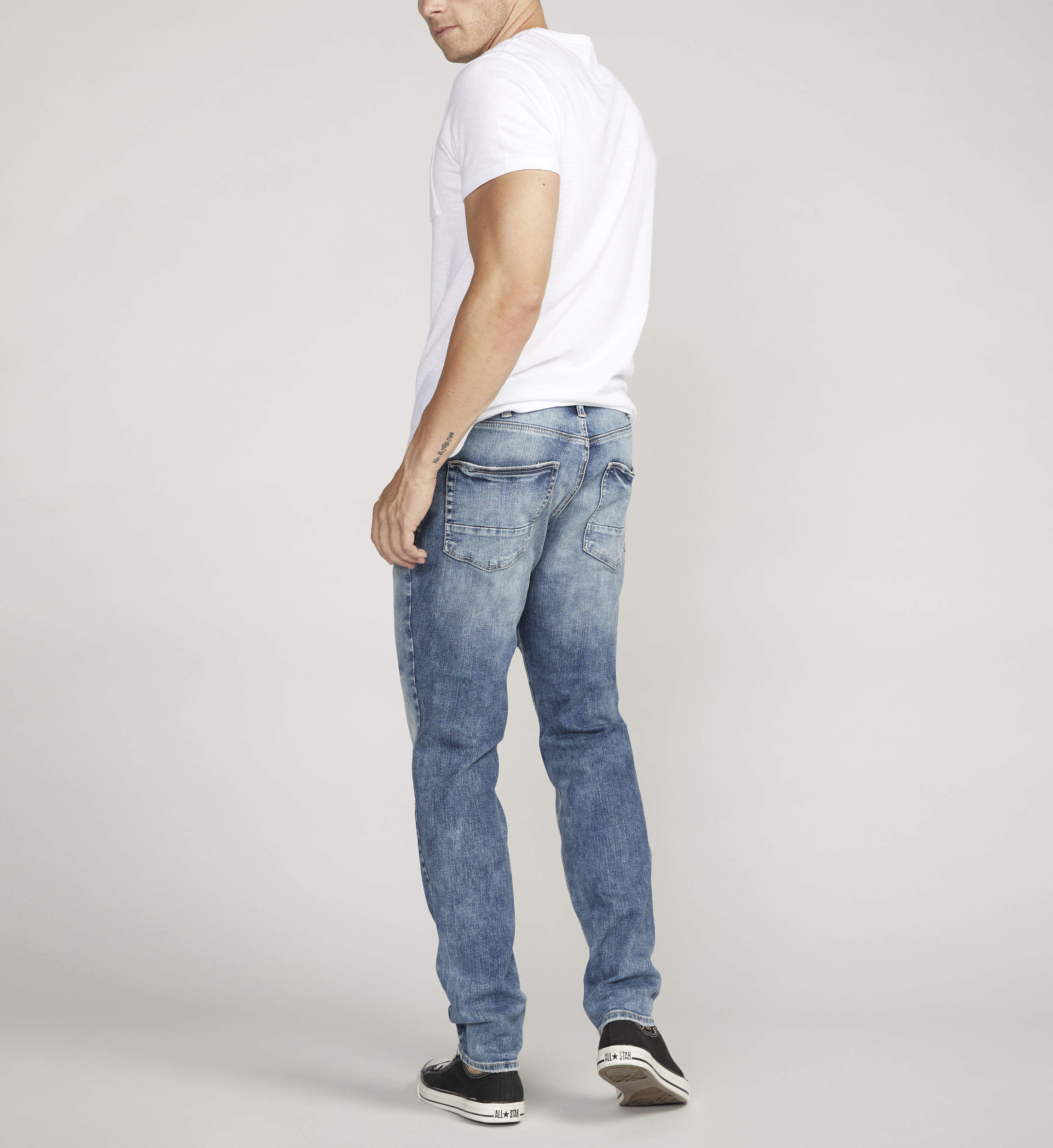 Muscle fit shop skinny jeans