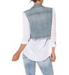 Denim Vest With Fray Hem, , hi-res image number 1