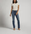 Elyse Mid Rise Slim Bootcut Jeans, Indigo, hi-res image number 0