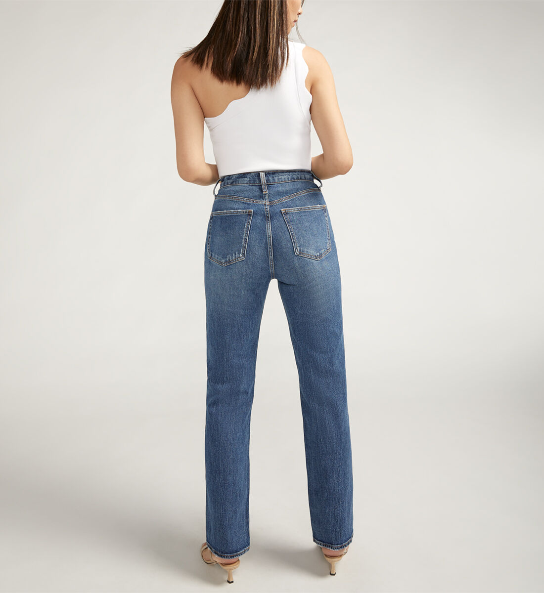 Straight leg hot sale capri jeans