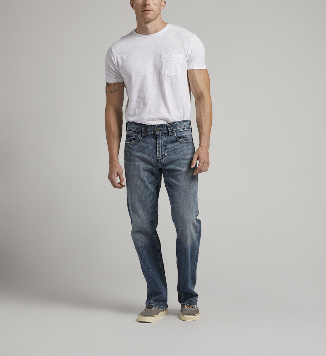 Buy Gordie Loose Fit Straight Leg Jeans for CAD 109.00 118.00 Silver Jeans CA New