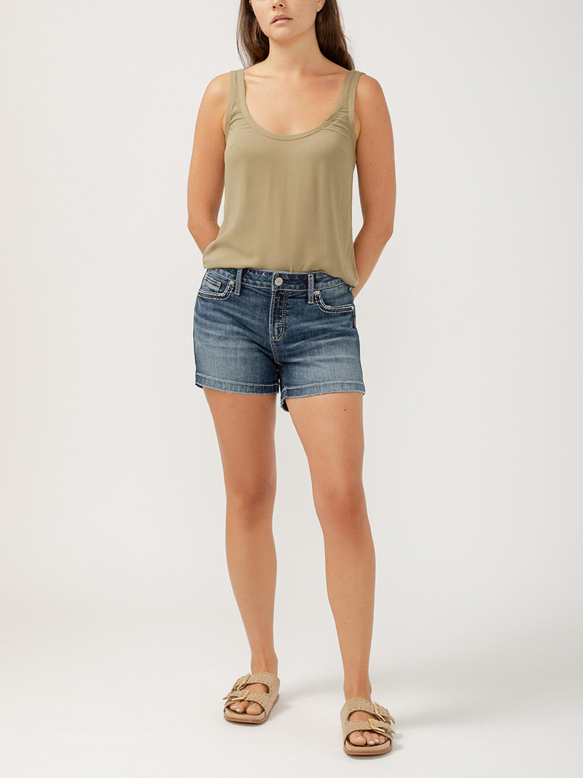 Elyse Mid Rise Shorts image number 0