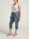Suki Mid Rise Capri Plus Size image number 2