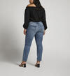 Suki Mid Rise Straight Leg Jeans Plus Size, , hi-res image number 1